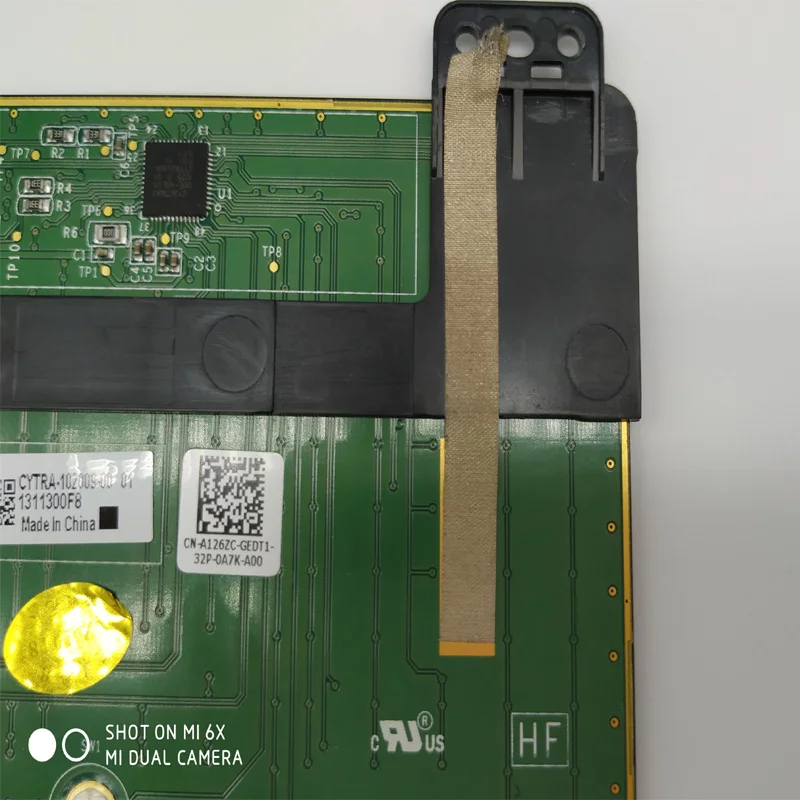 무료 배송 델 XPS 12 9Q23 용 오리지널 터치패드, 1PC, 신제품