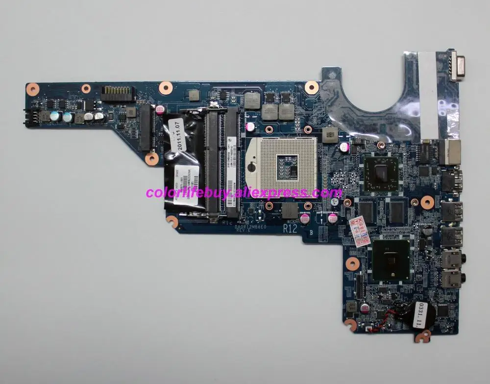

Genuine 636371-001 DA0R12MB6E0 REV:E HD6470/512 HM55 Laptop Motherboard for HP G4 G4T G7T Series NoteBook PC