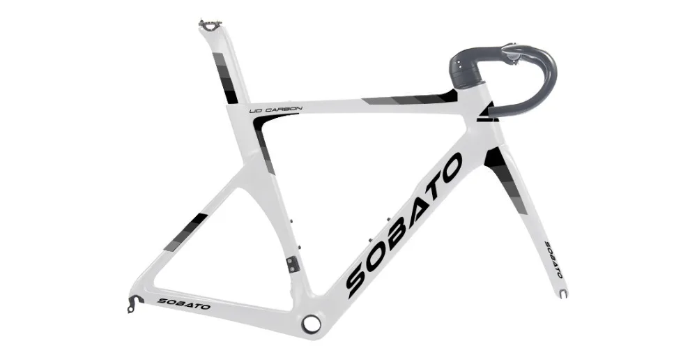 Cheap Carbon Aero Disc 160mm rotor Frame Full Carbon Road Bike Frame Matte glossy finish 0