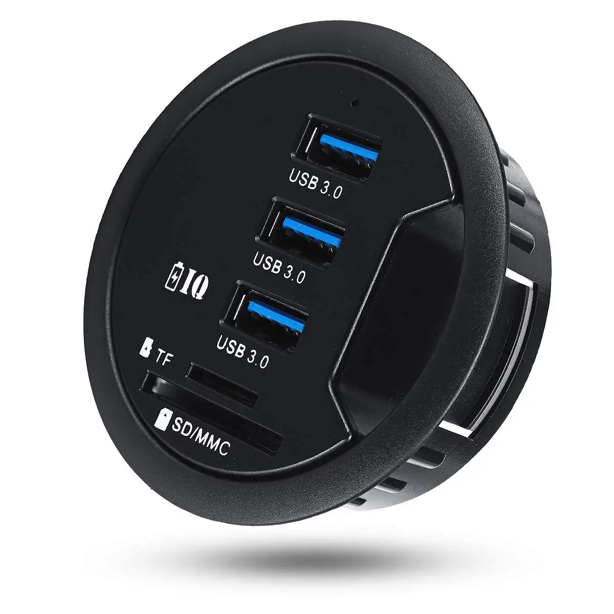 Универсальный в настольные часы 3 Порты и разъёмы USB 0 HUB адаптер Зарядное