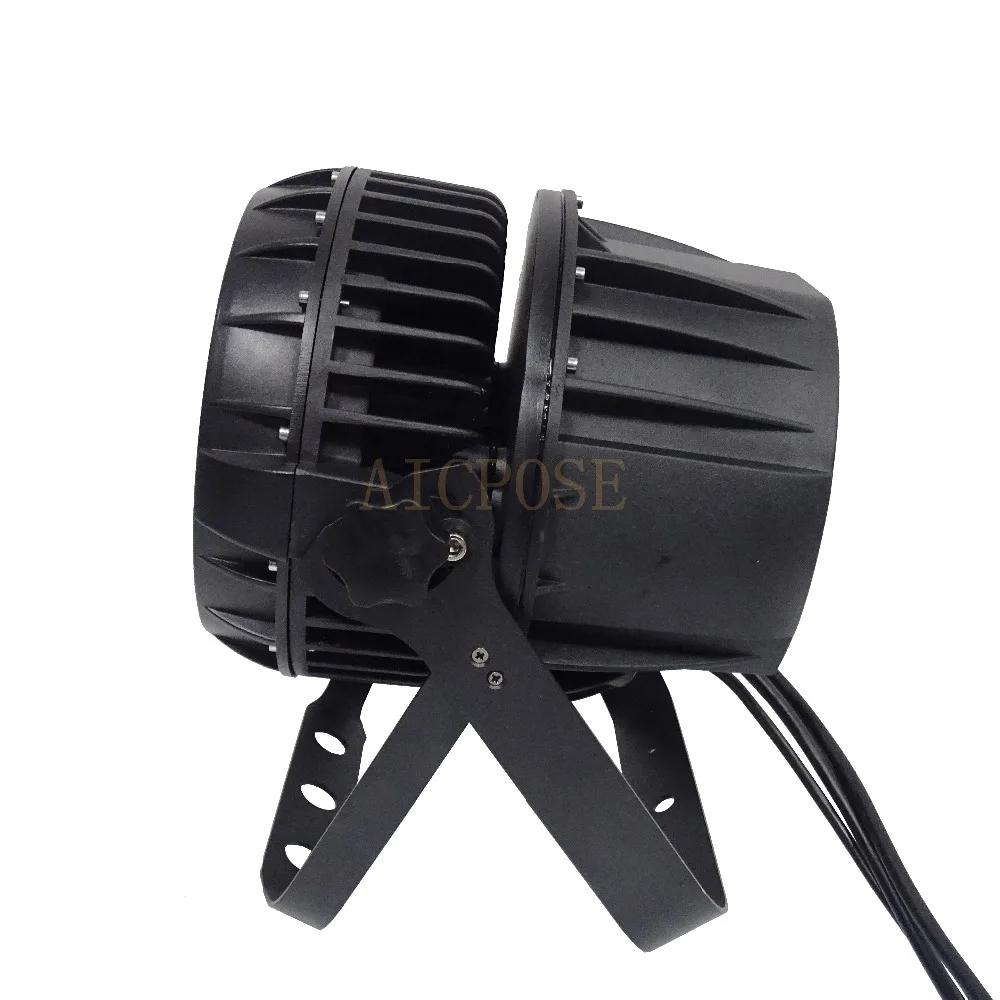 2 шт./лот Zoom Par Light 18x12 W IP65 водонепроницаемая светодиодная лампа RGBW 4 в 1 сценическая