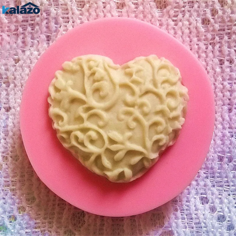 1 шт. 3D любящее сердце формы силиконовая форма для выпечки тортов DIY лампы в форме