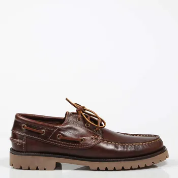 

FAT NAUTICOS NAUTICO MARRON Cuero Piel Mujer Hombre Unisex - Leather NAUTICOS Woman Man Unisex Shoes Casual Fashion 66222