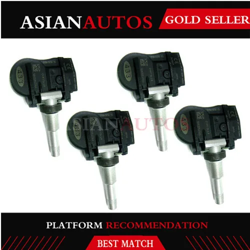4 шт./лот. Система контроля давления в шинах 56029527AA 68078768AA датчик TPMS для Chrysler 68001698AA