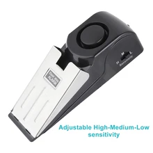 120 дБ портативный дверной стоп-сигнал охранная система домашний дорожный охранный сигнал мини-размер