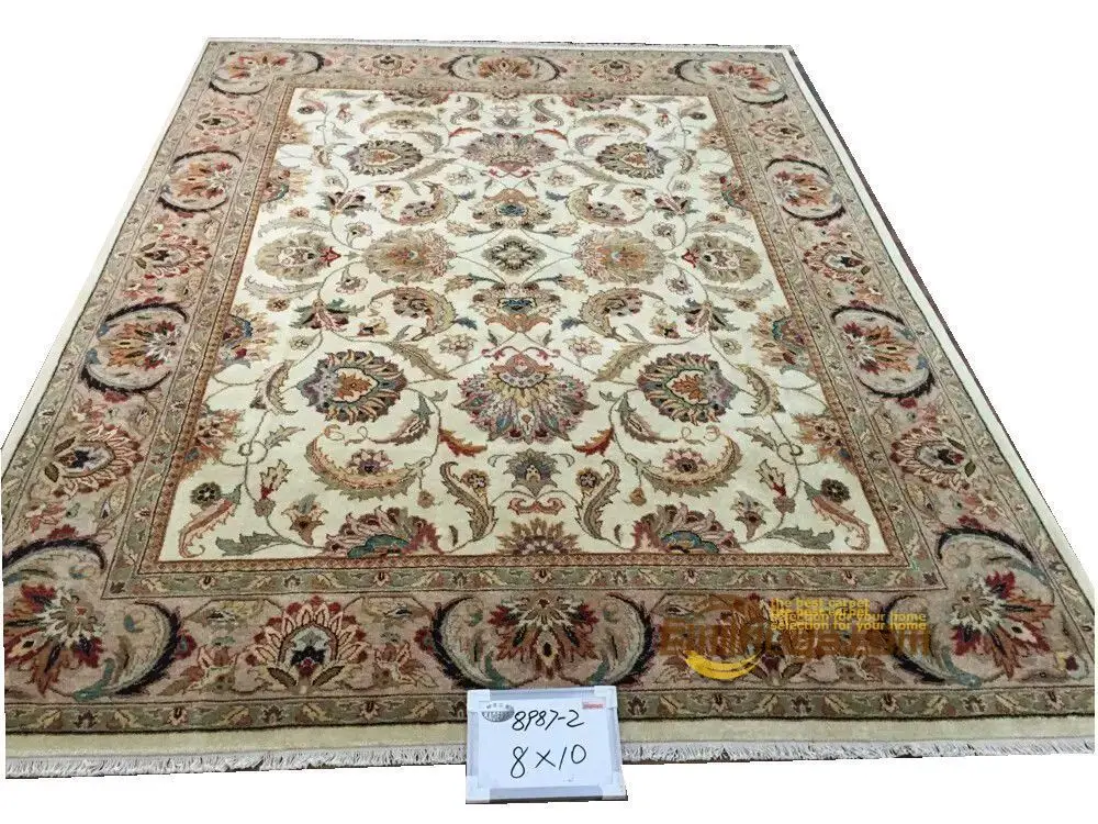 Original single export Turkish handmade carpets OUSHAK Ozarks pure wool carpet 8987-2 8x10gc47zieyg28 | Дом и сад