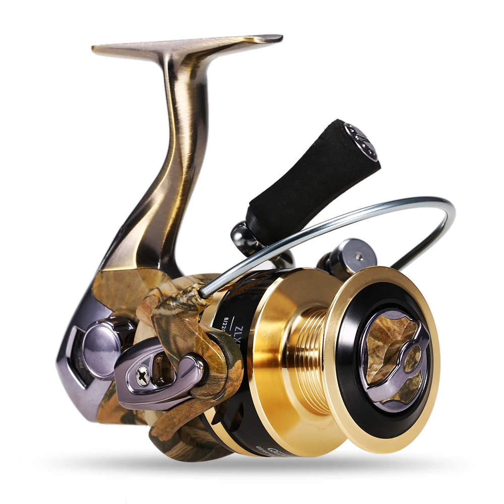 

13+1 Ball Bearings 5.1:1 Spinning Fishing Reel Freshwater / Seawater Sea Carp Fishing Spinning Reel