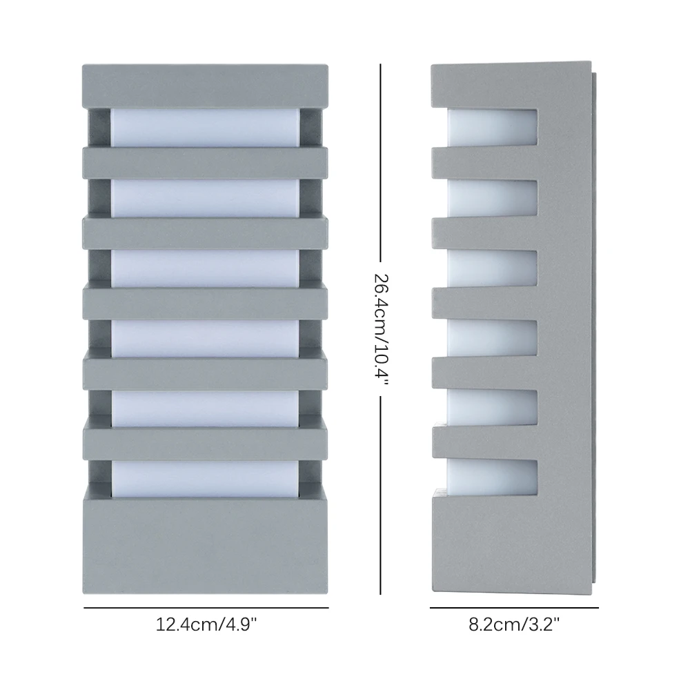 Светодиодный настенный светильник Современный Buitenverlichting светодиодный настенный светильник IP65 Водонепроницаемый для внутреннее и наружное освещение Двор садовый коридор