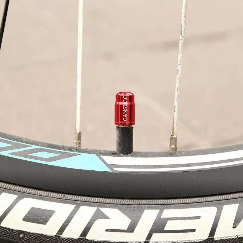 10pcs Universal Aluminum Car Tyre Air Valve Caps Bicycle Tire Valve Cap