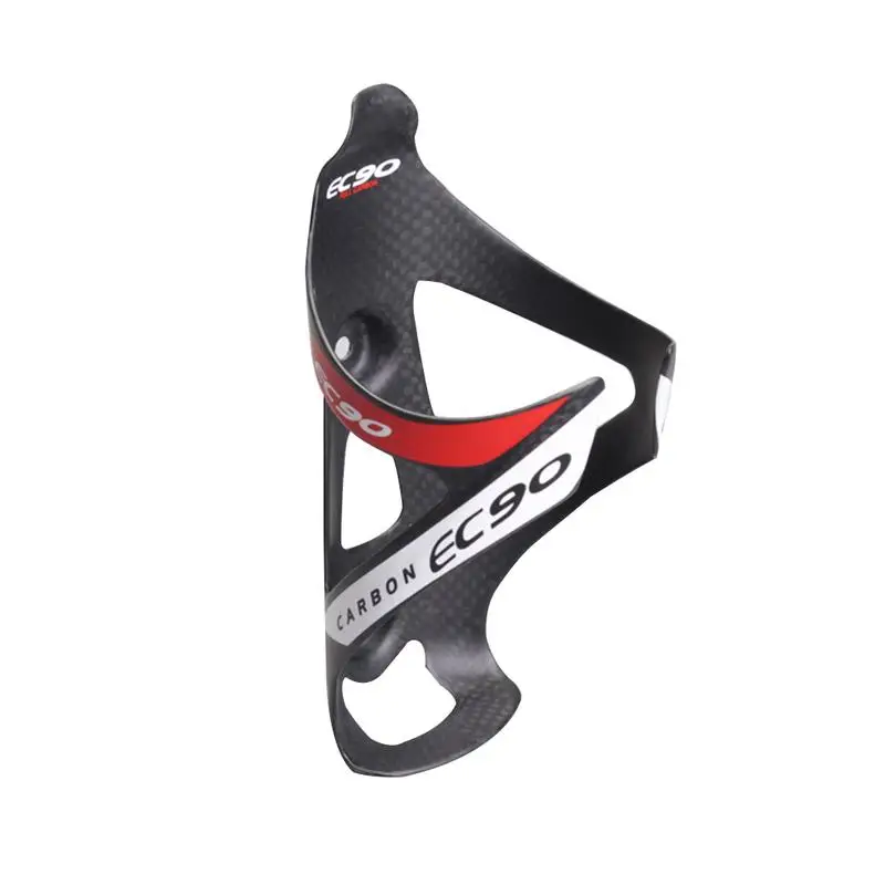For EC90 Road Bicycle Bottle Holder Carbon Fiber Super Light 20g Bottle Cage MTB Mountain Bike Water Bottle Cages Red/Grey