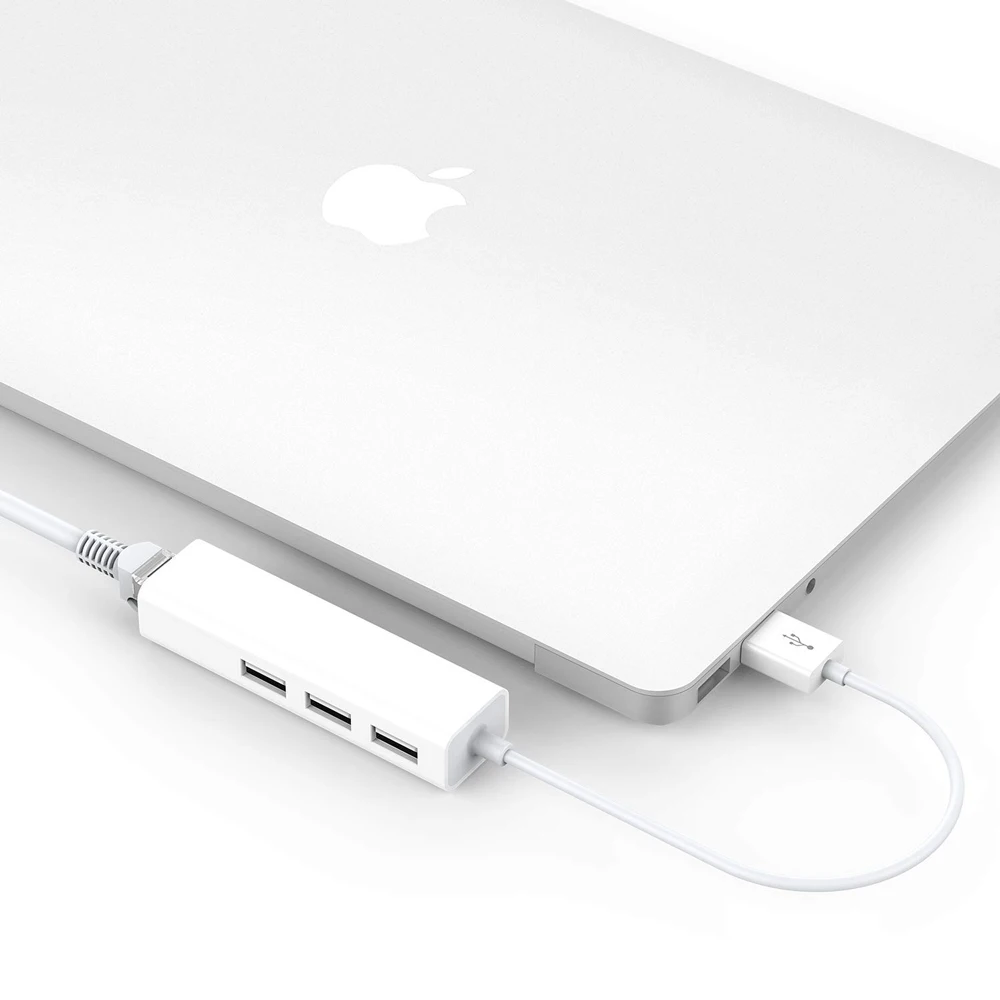 Usb хаб сплиттер с адаптером RJ45 LAN удлинитель сети Ethernet для ноутбука|USB-хабы| |