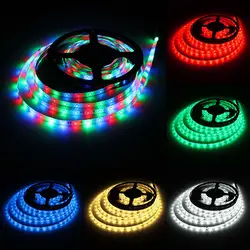 CLAITE 5 м 2835SMD RGB Светодиодные ленты Light 300 светодио дный s 60 светодио дный s/m DC12V Водонепроницаемый теплый белый/синий/красный/зеленый/RGB гибкие