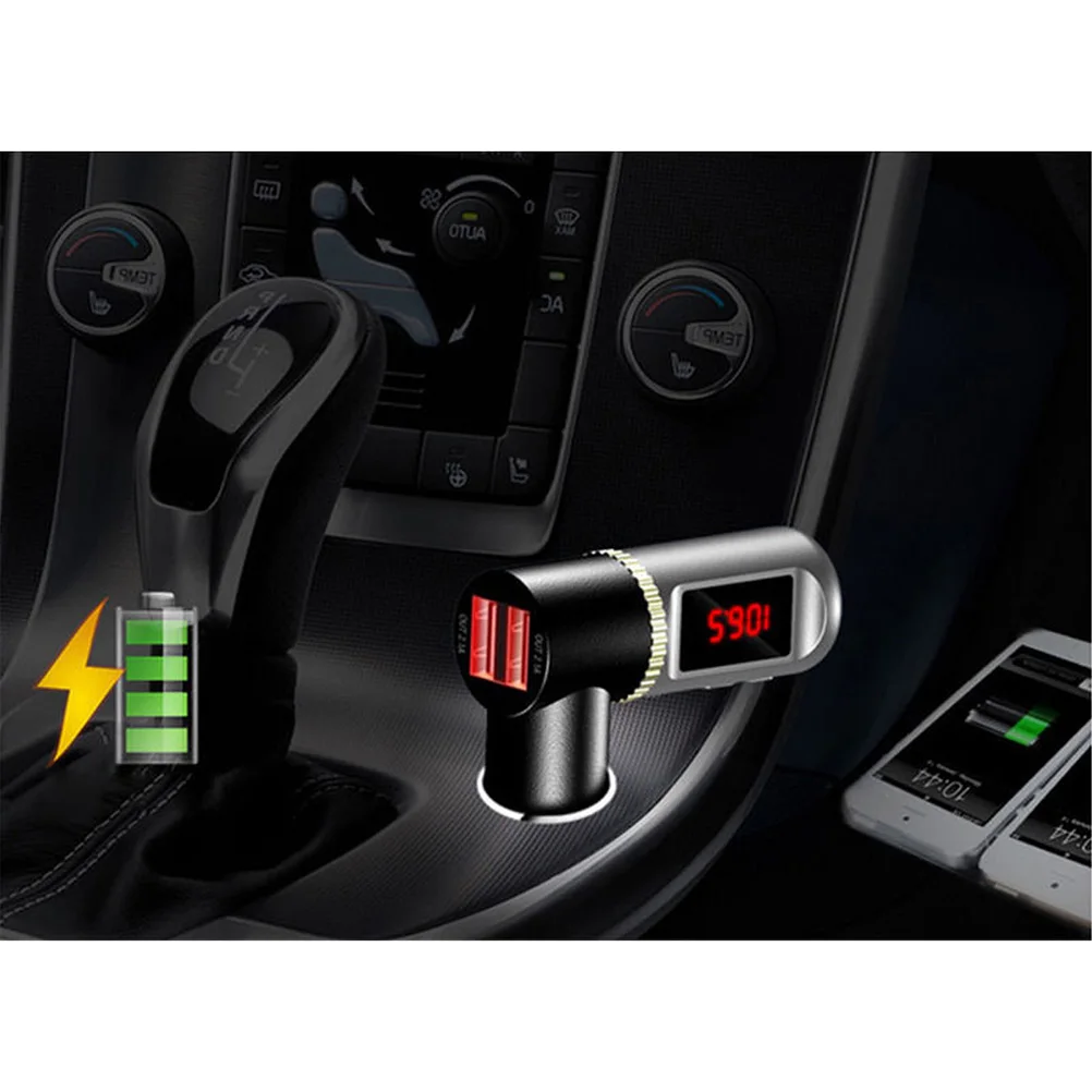 Автомобильный Bluetooth автомобильный комплект громкой связи с fm передатчиком/usb