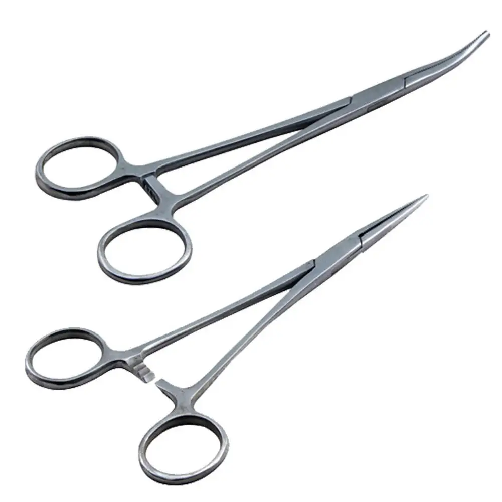 

Litake DB14-18CM Haemostatic Forceps Clip Scissors Hemostat Artery Surgical Cupping Clamps Pet Feather Picking Clips hand tool