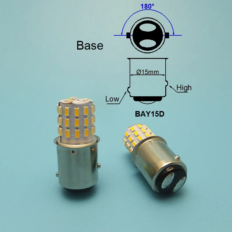 MIDCARS G18 BA15S 12-24V LED Bulbs P5W Tail Turn Light R5W Lamp parking Reserve light source BA15D BAY15D ship light