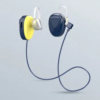 

SOONHAU BL02 Binaural Wired Bluetooth Headset Car Driving Wireless Auxiliary In-ear Handsfree Headphone Stereo Super Bass Earbud