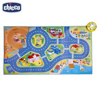 

Play Mats Chicco Electronic City Playmat 100002 carpet mat developmental children educational busy toys for boys girls