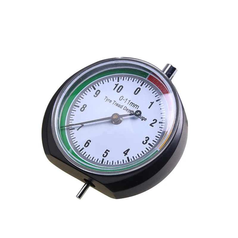 

New Stainless-Steel Tire Tyre Pressure Tread Depth Gauge Indicator Meter Tester
