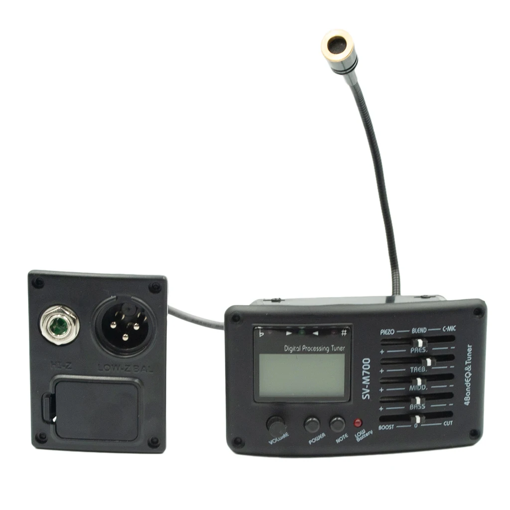 Гитары EQ SV M700 4 акустической гитары эквалайзер предусилитель для Запчасти &