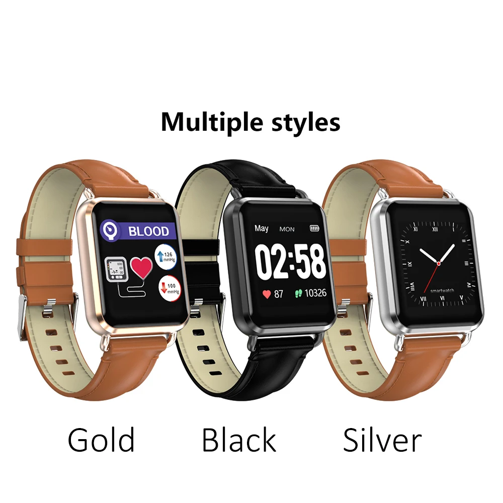 

Q13 Smart Watch 1.3 inch IPS TFT LCD Screen BT4.0 Heart Rate Blood Pressure Calorie Fitness Life Waterproof Multiple
