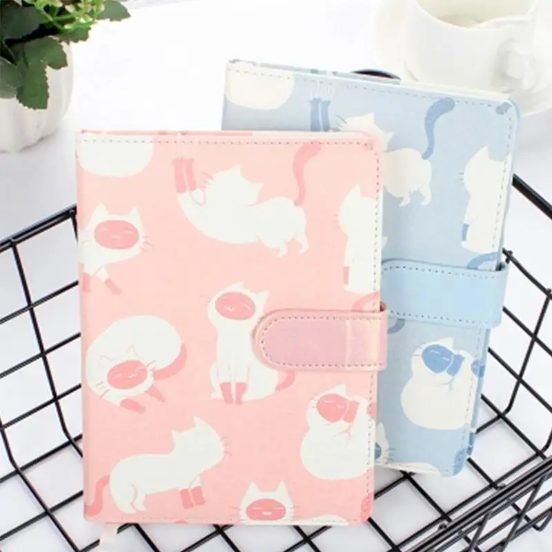 

Student Small Fresh Notebook Sub-Japanese Handbook Korean Stationery Cute Leather Notebook Stationery Hand Book Writing Supplies