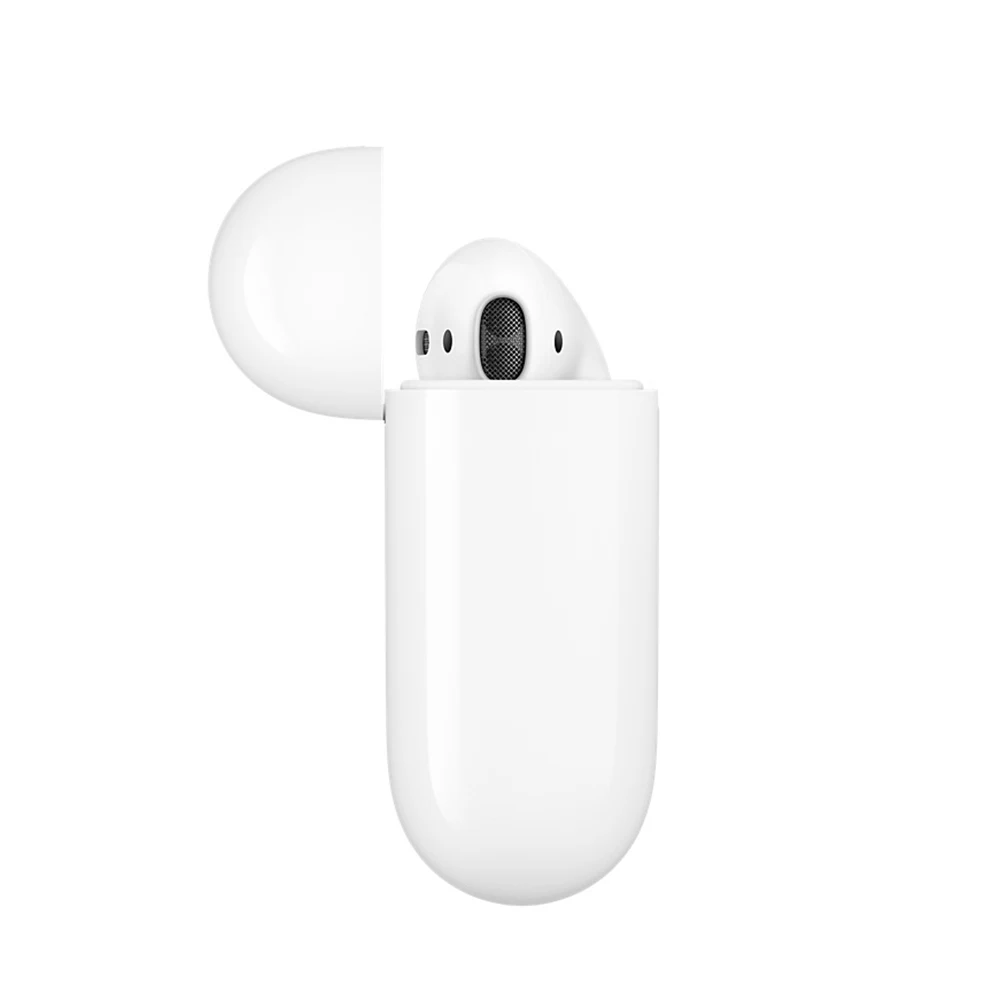 Оригинальные беспроводные наушники Apple AirPods 1st с Bluetooth, стереонаушники для iPhone Xs Max 7 8 Plus, iPad Mac, Apple Watch