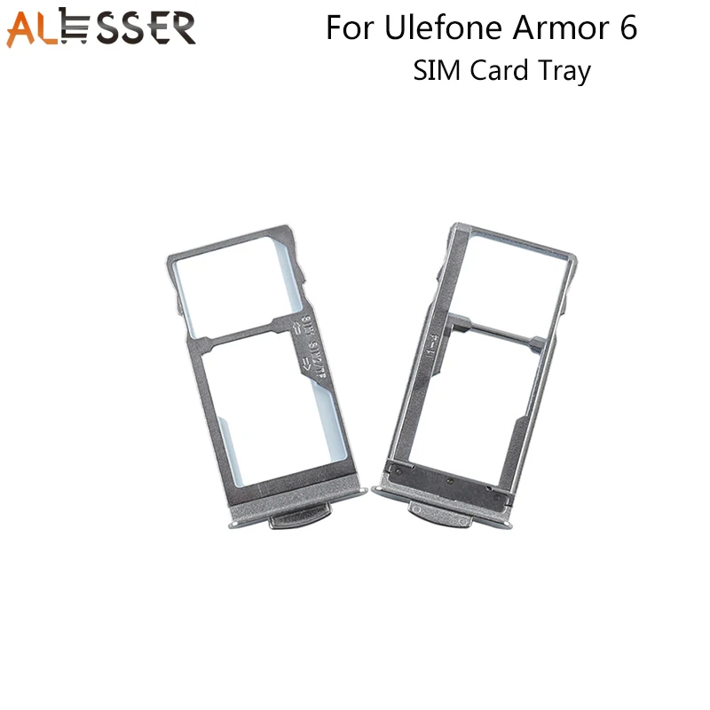 

Alesser For Ulefone Armor 6 SIM Card Holder Tray Slot Replacement Part For Ulefone Armor 6 SIM Card Holder Adapter Socket