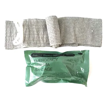 

Factory direct sales 6 inch first aid trauma hemostasis bandages Israeli troops first aid training bandages foreign trade
