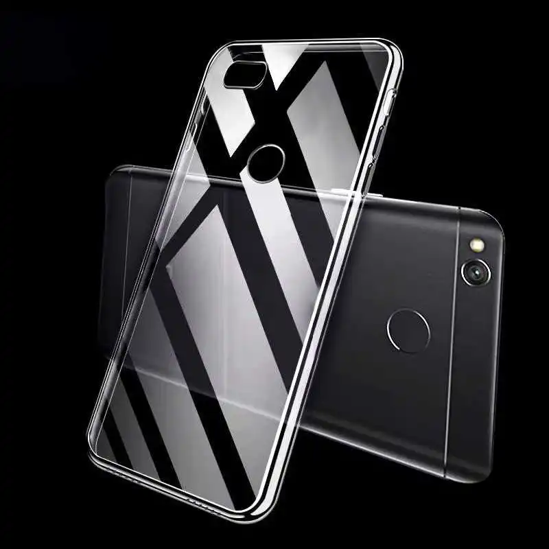 

Mokoemi Fashion Clear TPU Soft Silicone 5.0"For Xiaomi Redmi 4 Case For Xiaomi Redmi 4 Cell Phone Case Cover