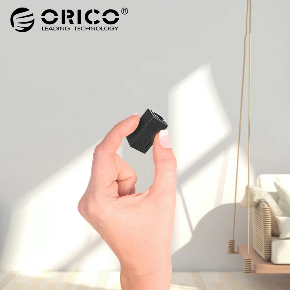 

ORICO PUG-MTM RJ45 Female To Famale Net Work LAN Connector Ethernet Adapter Cable Extender Converter For Cat7 6 5e Computer