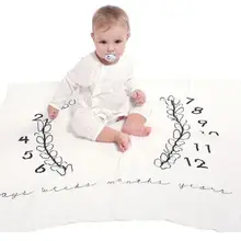 120x120 см детское одеяло с изображением букв купальные полотенца фото фотография Реквизит письмо фон ткань Пеленальный обертывание