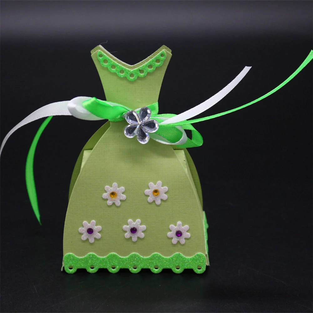 SCD1222 штампы для скрапбукинга резки металла трафареты конфетная коробка DIY PaperAlbum