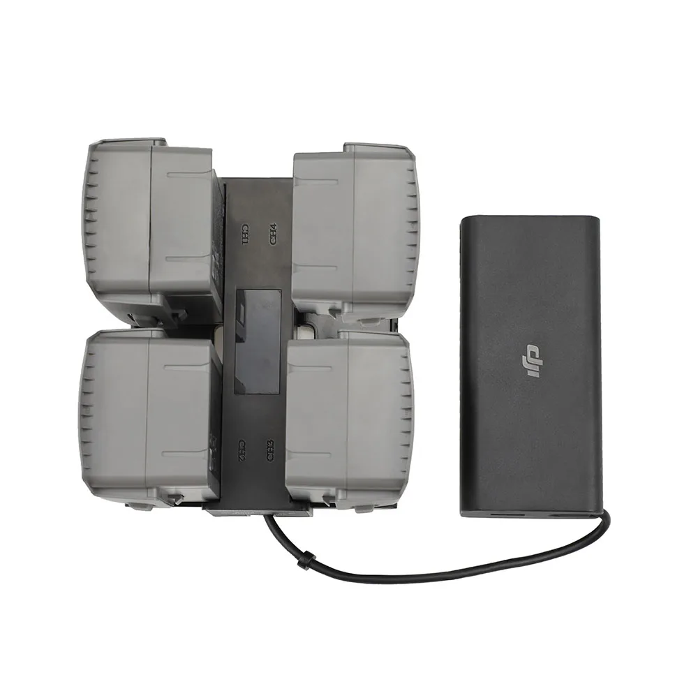 

4in1 Mavic 2 Pro /Zoom Battery Steward Parallel Foldable Charging Hub Board Charger Adapter with Digital Display for DJI Mavic 2
