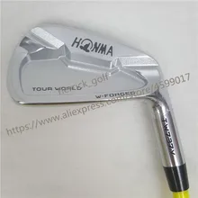 Клюшки для гольфа набор утюгов HONMA TW737V набор для гольфа 4-9 10 клубов NS. PRO стальной графитовая клюшка для гольфа R/S Flex