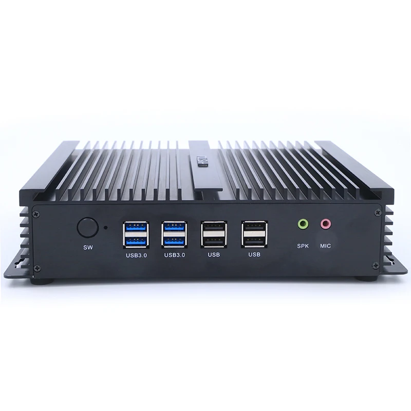 Intel Core i3 5005U безвентиляторный мини ПК с HD 5500 двумя выходами HDMI 1000 м LAN и