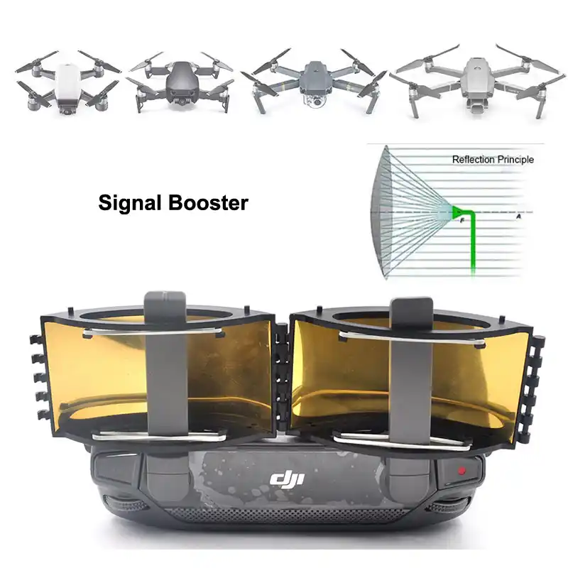 dji spark parabolic range extender