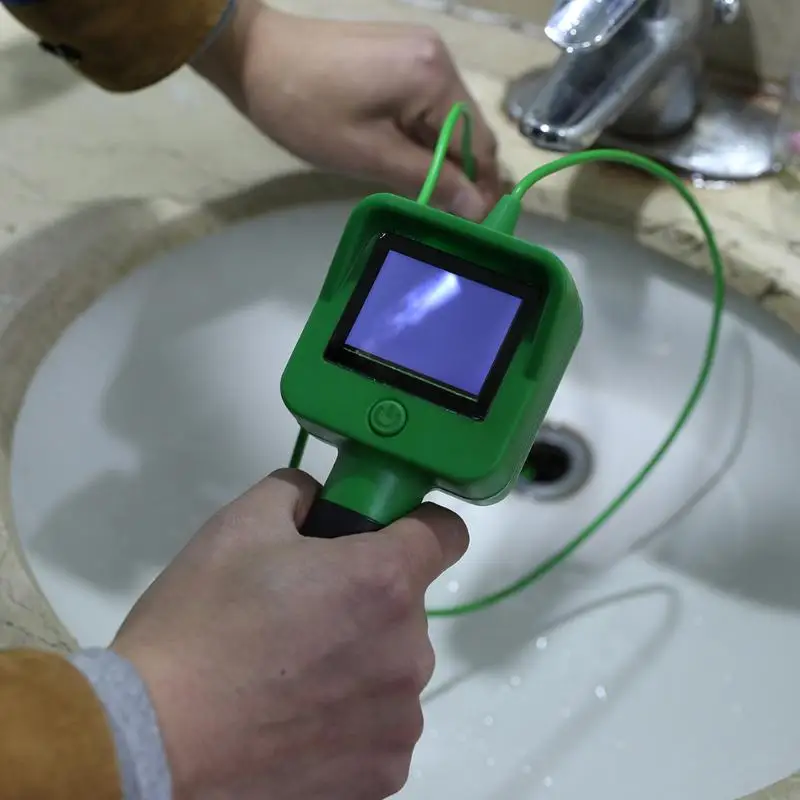 

Endoscope Camera with 2.4 Inch LCD Screen 1.2m Cable Inspection Camera