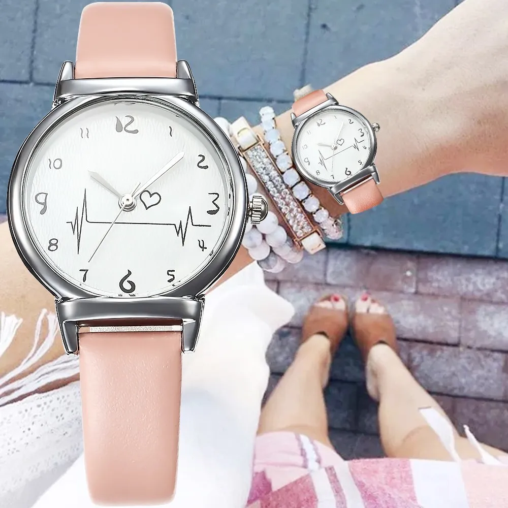 

Luxury Brand Ladies Leather Wristwatch Fashion Cool Clock Relogio Sports Watch Women For Droshipping Reloj Mujer Quartz Watches