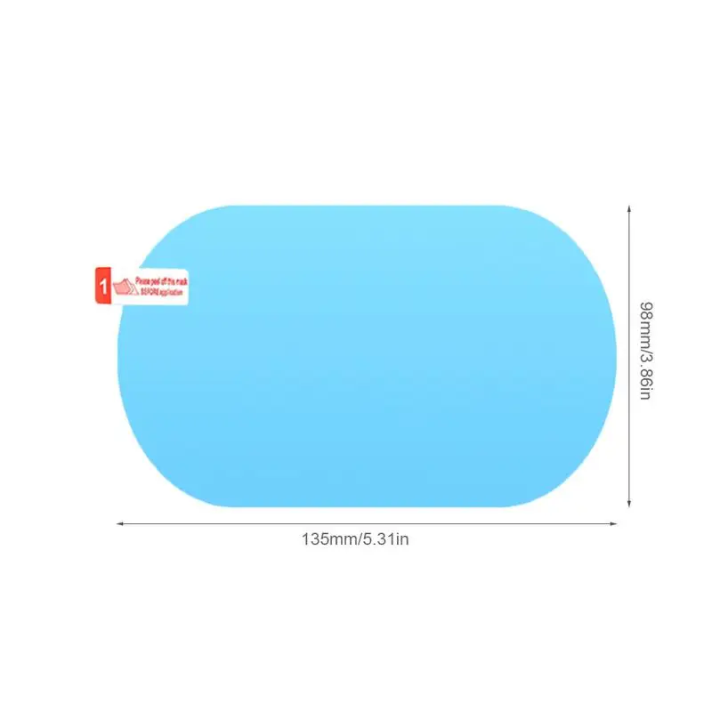 Автомобильное зеркало заднего вида, непромокаемая пленка, полноэкранное стекло, противотуманное боковое зеркало, отражающее зеркало, универсальная водонепроницаемая пленка