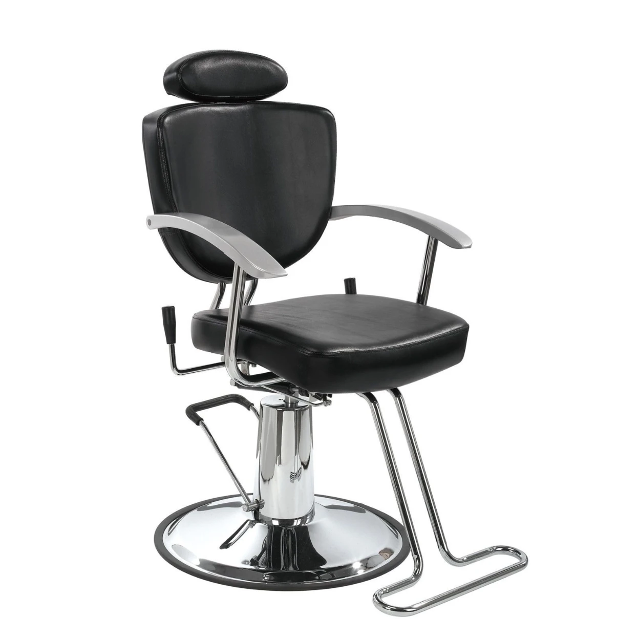 New Black Fashion All Purpose Hydraulic Recline Barber Salon Chair