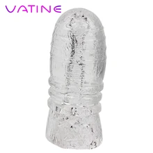 VATINE Pocket Pussy Adult Products Sex Toys for Men Soft Jelly Transparent Male Masturbator