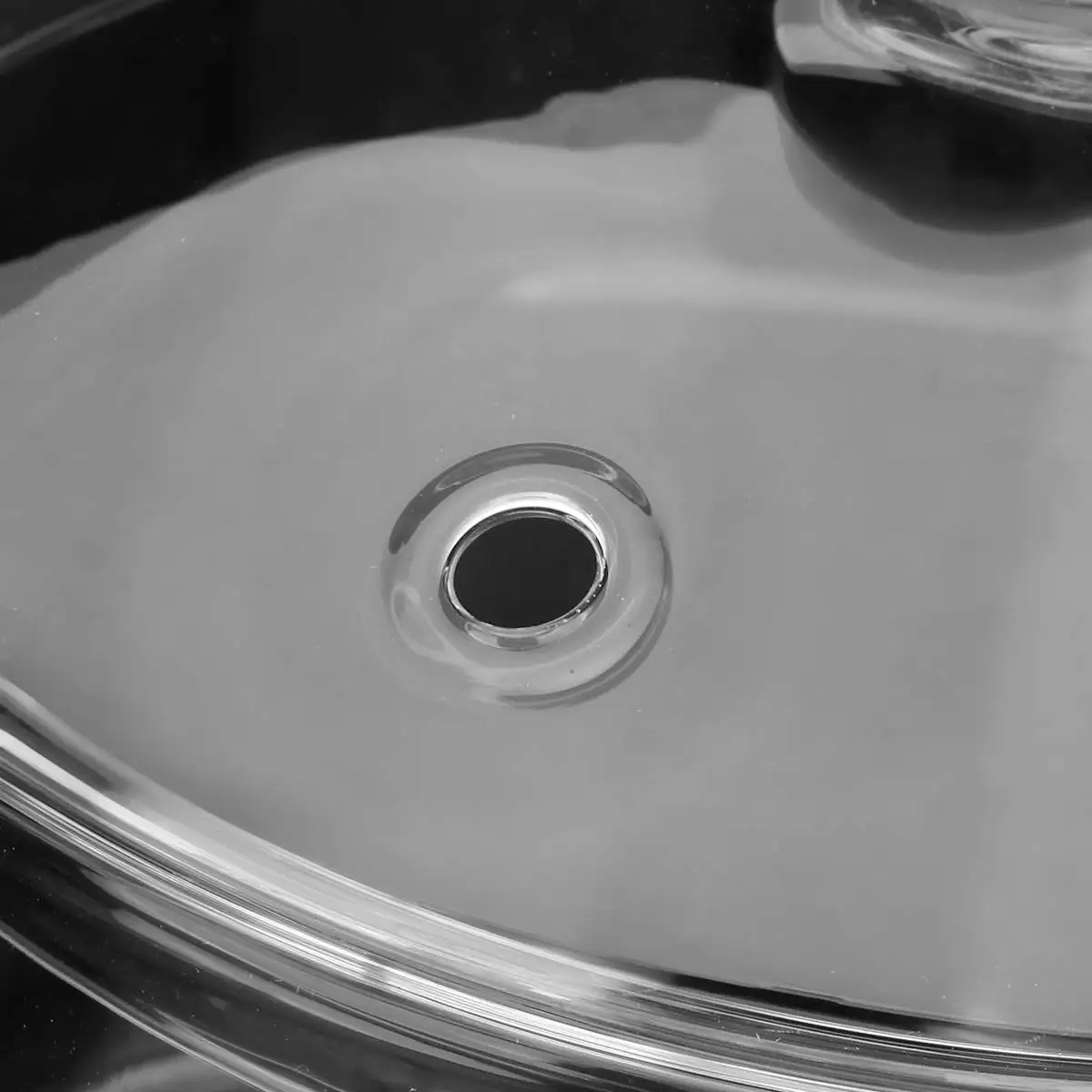 Бытовая прозрачная стеклянная кастрюля для супа, электрическая керамическая плита с подогревом, стеклянная чаша ручной работы, кухонные принадлежности 1,5/л