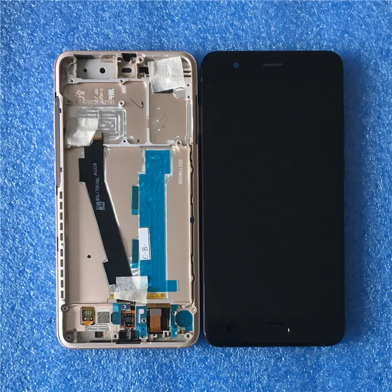 

Original LCD Frame For 5.5" Xiaomi Mi Note 3 Axisinternational LCD Screen Display+Touch Digitizer For Xiaomi note 3 Screen Frame
