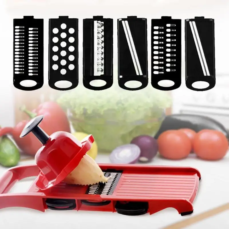 Household Potato Onions Vegetable Cutter Slicer Grater Shredder Set