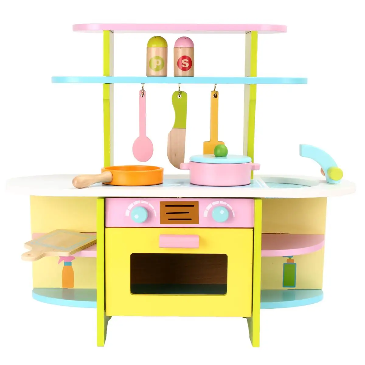 

Miniature Kitchen Wooden Pretend Play Food Children Kids Toys for Girls Boys Simulation Cooking Cookware Kitchen Baby Toys Set