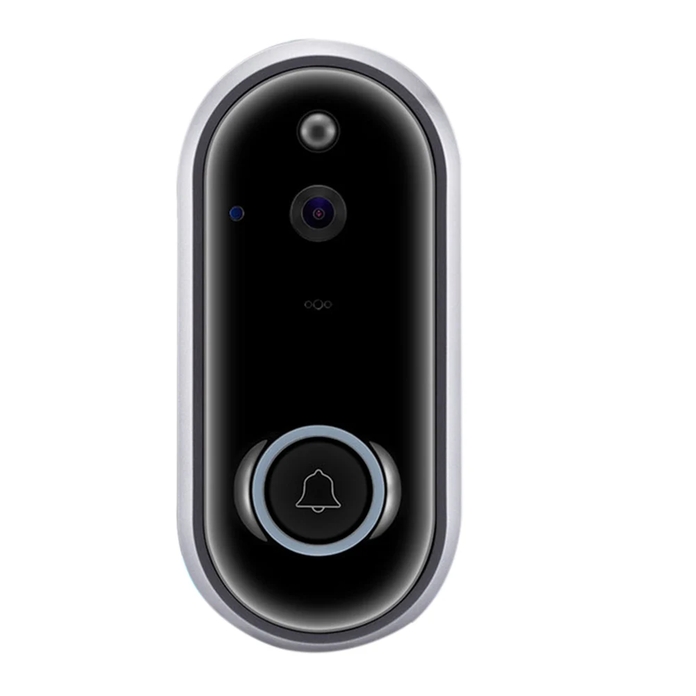 

Video Doorbell, Wireless Video Doorbell 720 P Hd Wifi Security Camera, Real-Time Two-Way Talk And Video, Night-Vision, Pir Mot