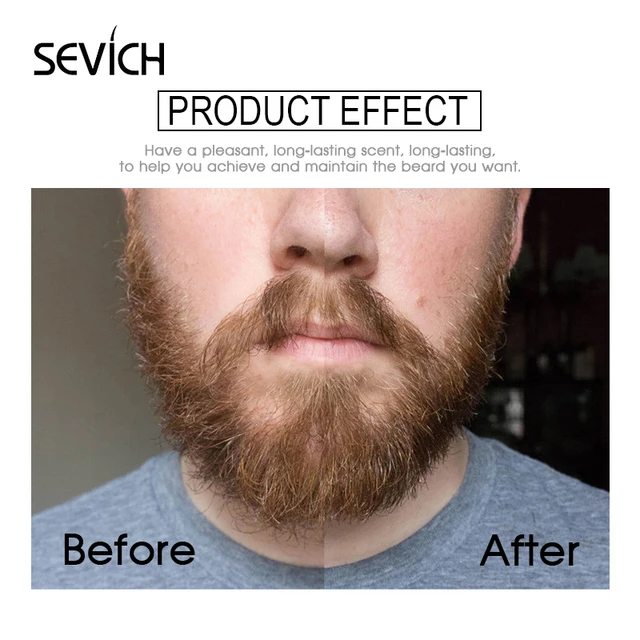Sevich Natural Beard Balm Professional Conditioner Products Beard Care 60g Beard Organic Moustache Wax For Beard