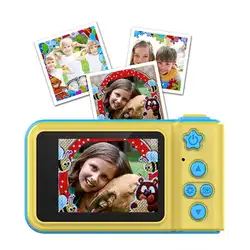 ALLOET Мини цифровой Камера милый мультфильм Cam 1080 P 2,0 дюймов ЖК дисплей экран детский фотоаппарат Best подарок на день рождения игрушечные