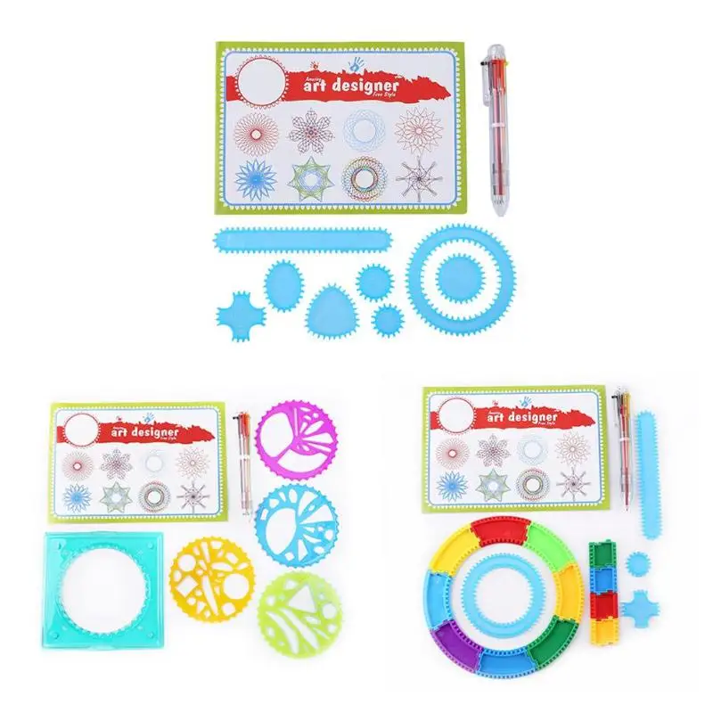 Learning Art Sets For Children Creative Gift Drawing Toys Set Interlocking Gears Creative Learning Educational Kids Toy PNLO Learning Art Sets For Children Creative Gift Drawing Toys Set Interlocking Gears Creative Learning Educational Kids Toy PNLO