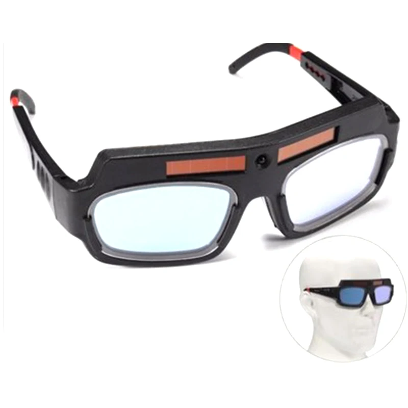 

Arc PC Lens Great Goggles For Welding Protection Solar Powered Auto Darkening Welding Mask Helmet Goggle Welder Glasses